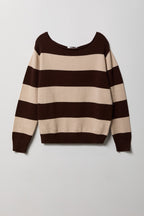 Striped Boatneck Sweater