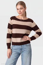 Striped Boatneck Sweater