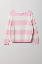 Striped Boatneck Sweater