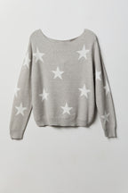 Star Boatneck Sweater