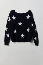 Star Boatneck Sweater