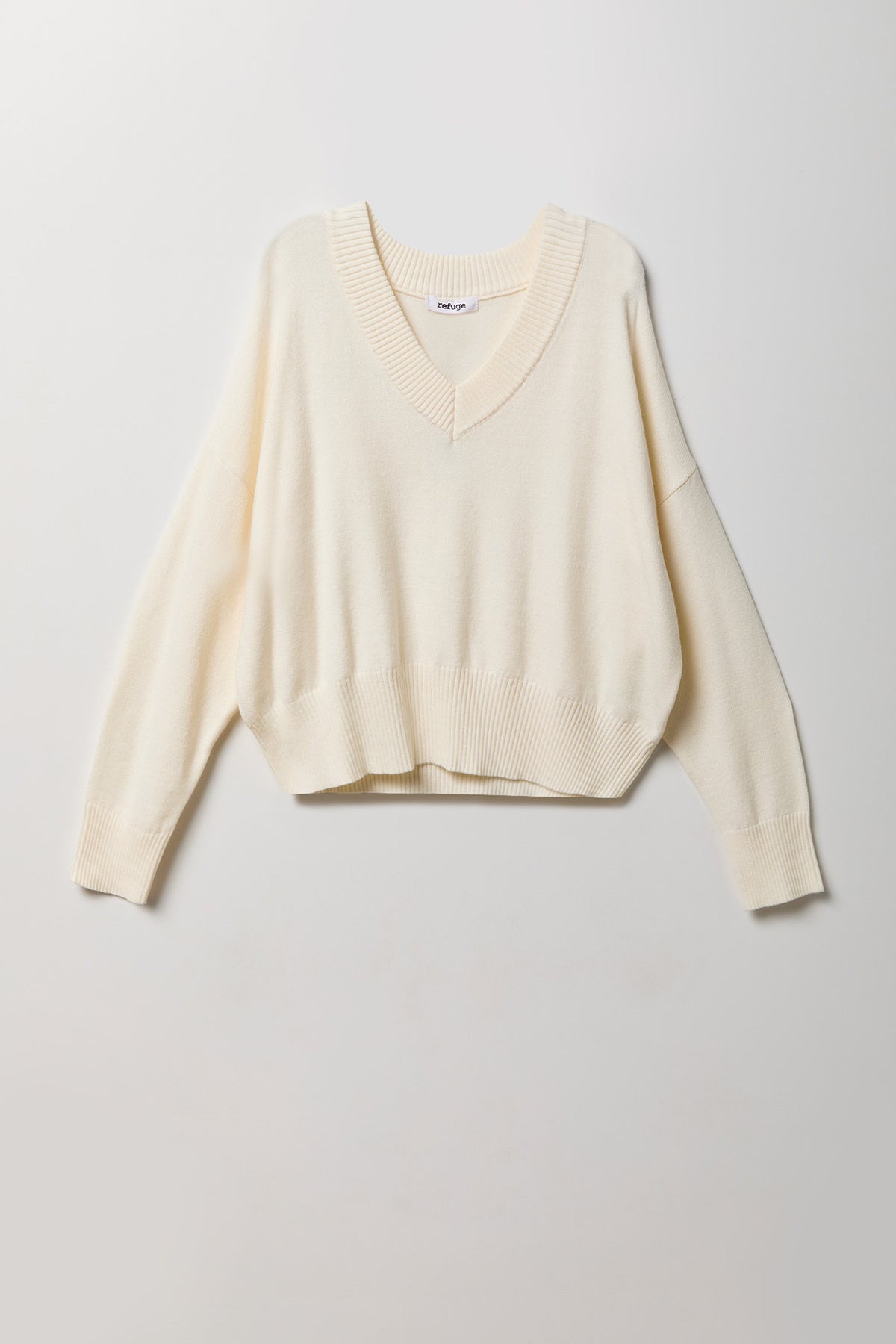 V-Neck Sweater - Ivory