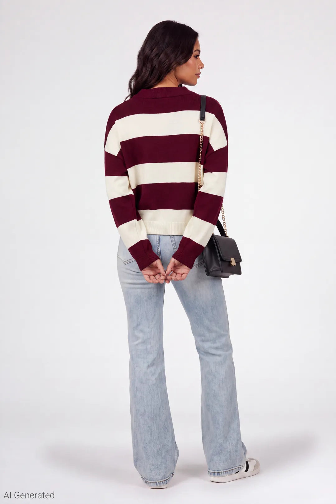 Alt View 3. 070503539460-84-2-Burgundy-Back-FINAL - Burgundy