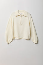 Quarter Zip Sweater