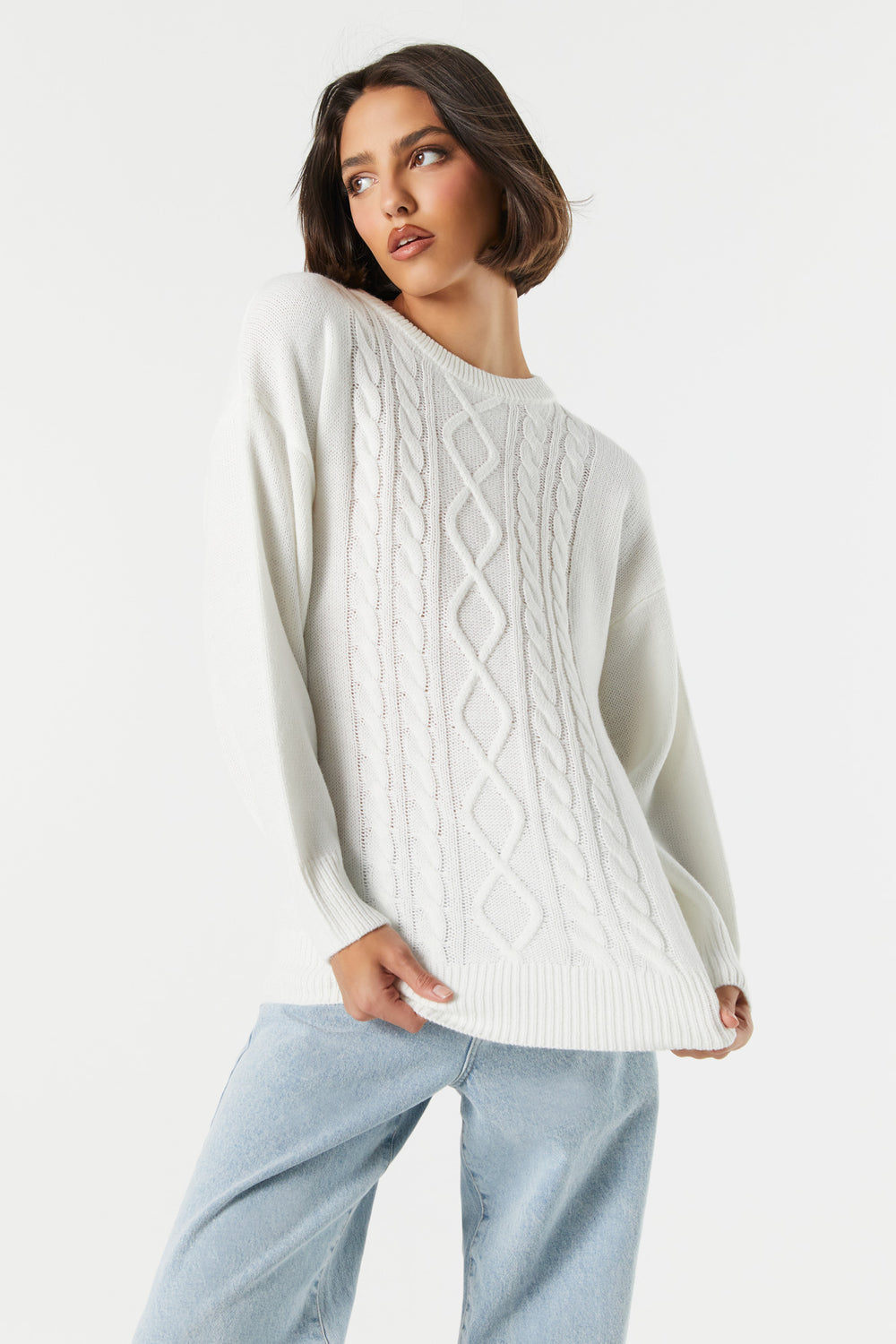 Cable Knit Sweater Cable Knit Sweater 4