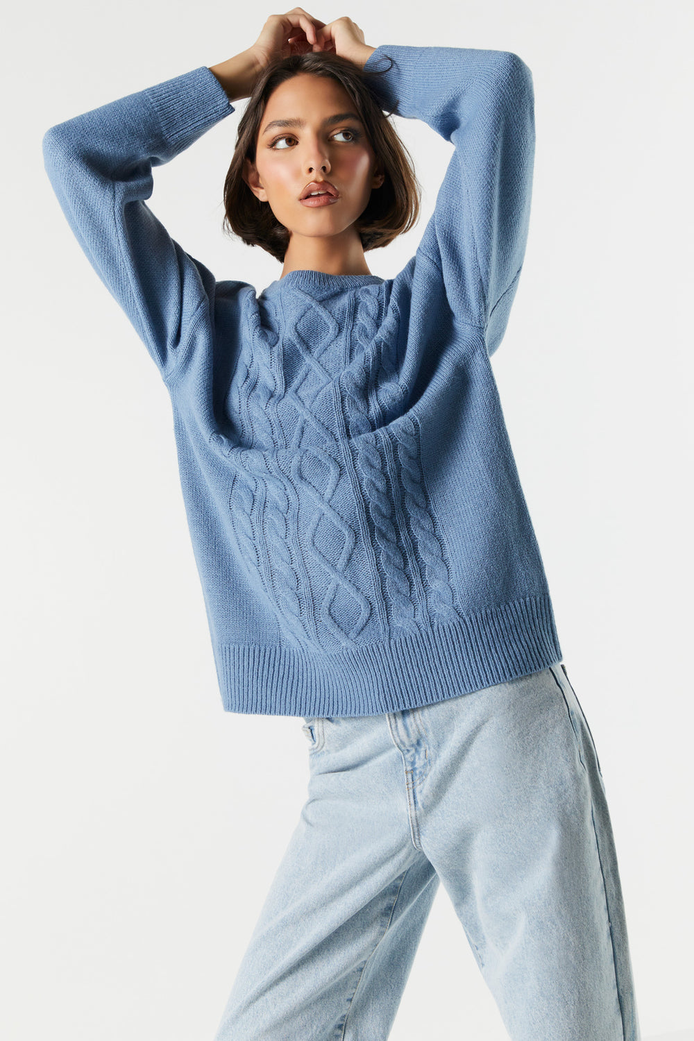 Cable Knit Sweater Cable Knit Sweater 1
