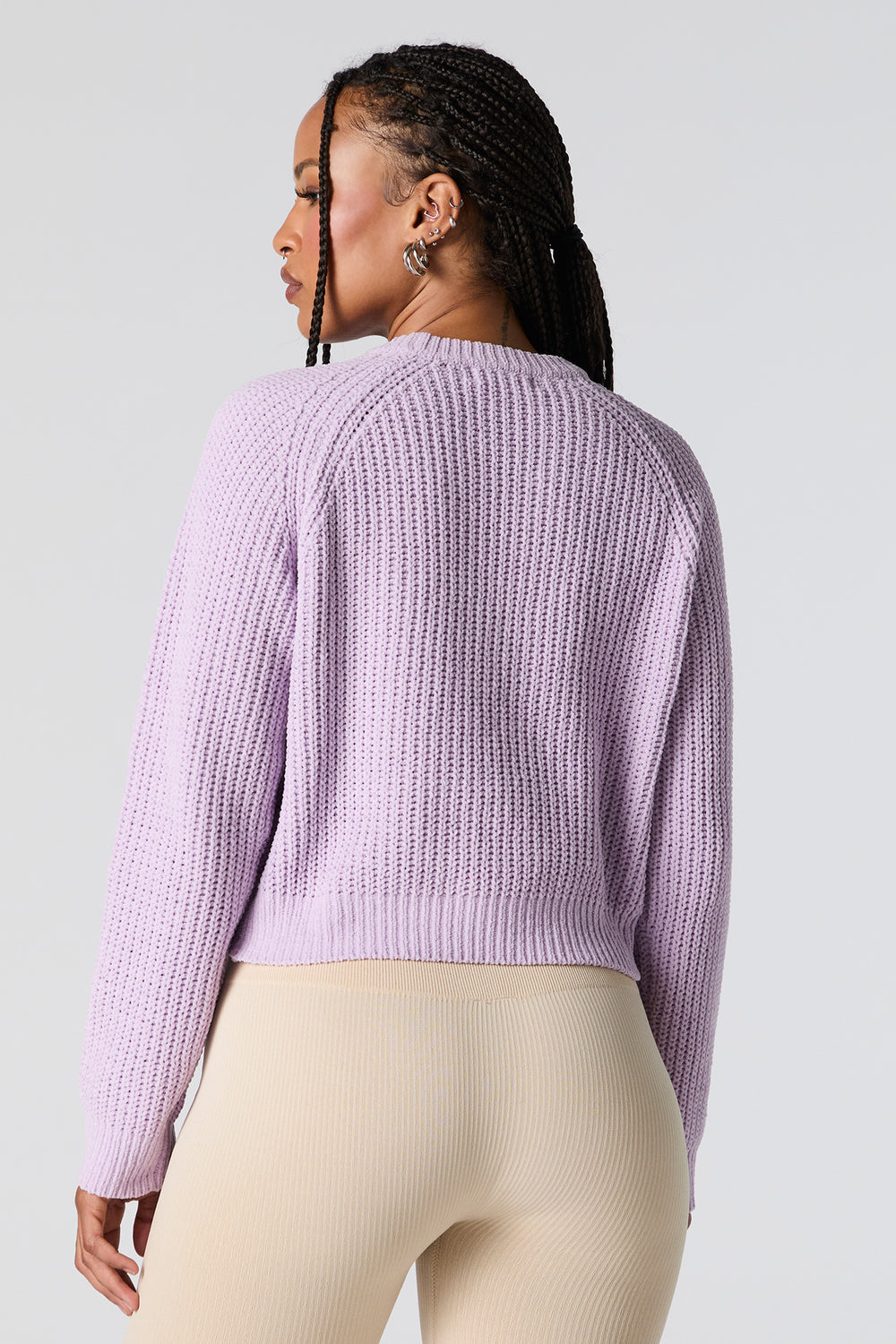 Cable Knit Cropped Sweater Cable Knit Cropped Sweater 11