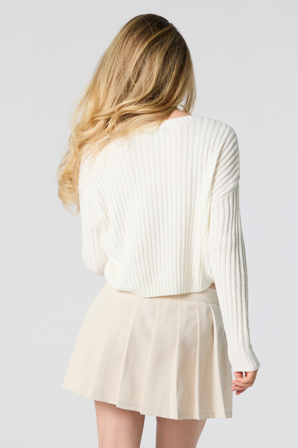 Wide Ribbed Knit Sweater Wide Ribbed Knit Sweater 8