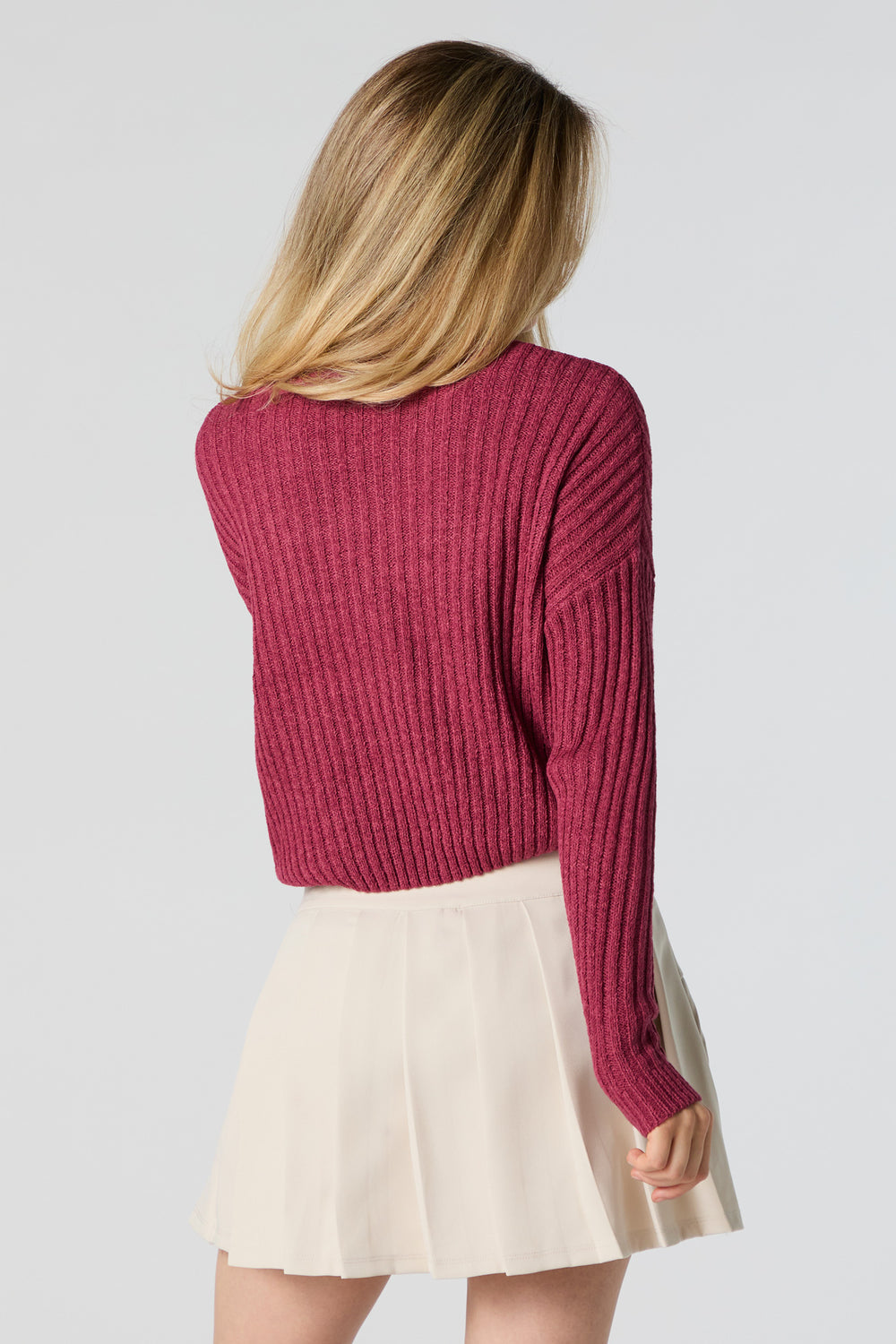 Wide Ribbed Knit Sweater Wide Ribbed Knit Sweater 11