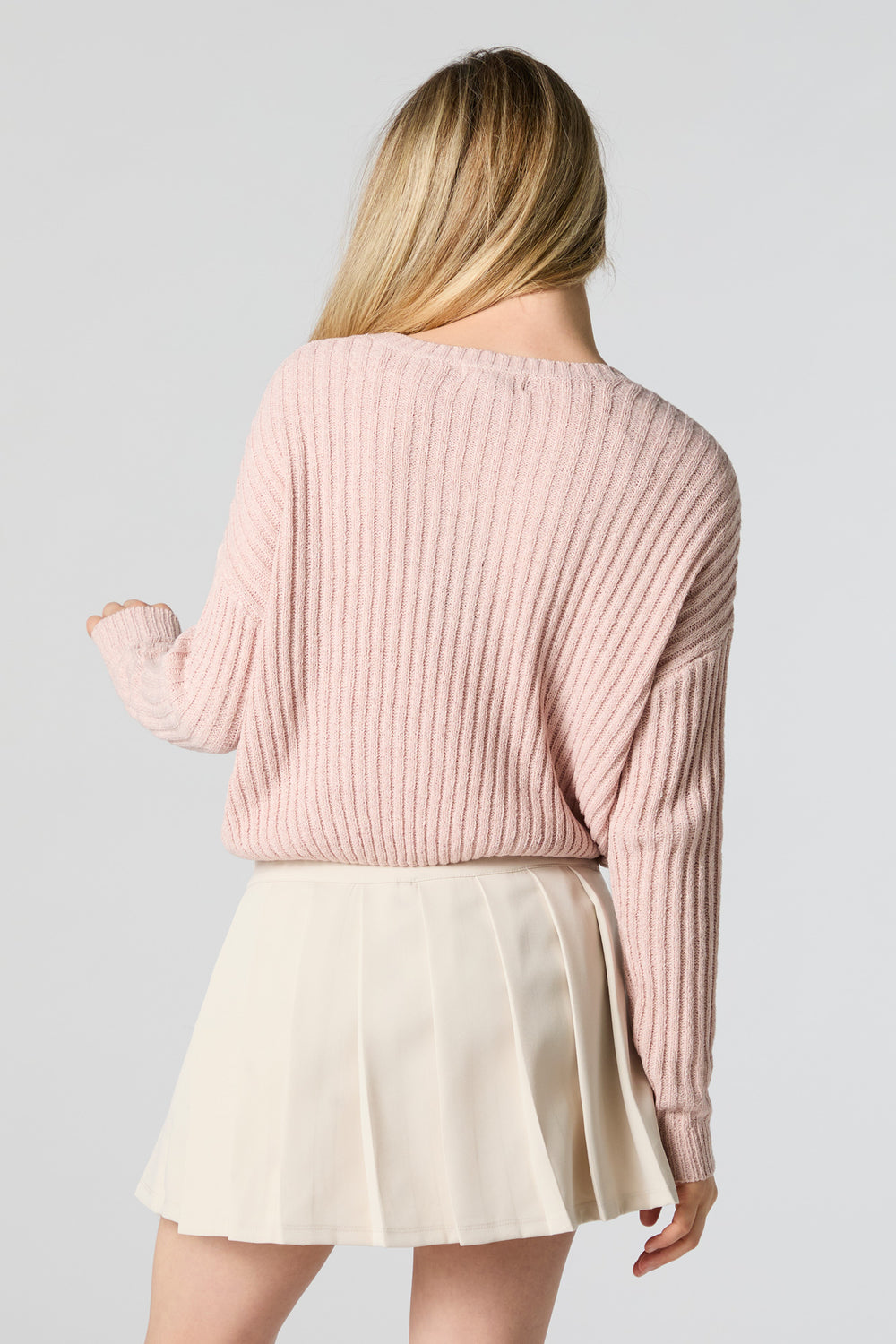 Wide Ribbed Knit Sweater Wide Ribbed Knit Sweater 14