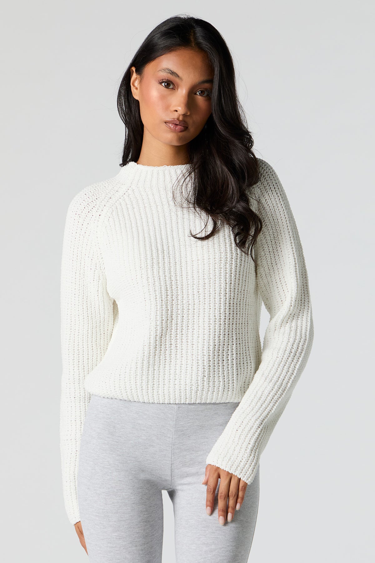 Ribbed Chunky Knit Sweater