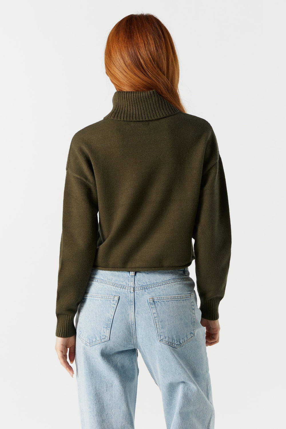 Cropped Turtleneck Sweater Cropped Turtleneck Sweater 2