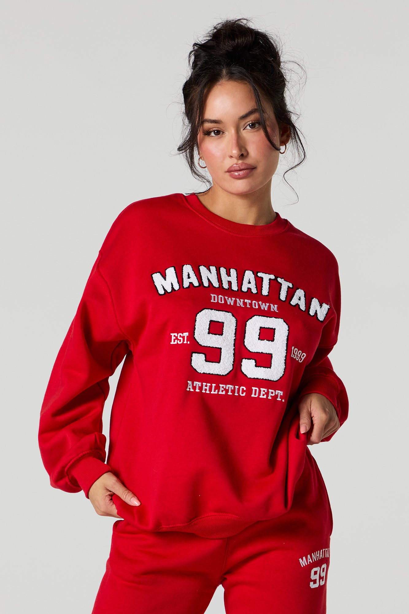 Destination Embroidered Fleece Sweatshirt