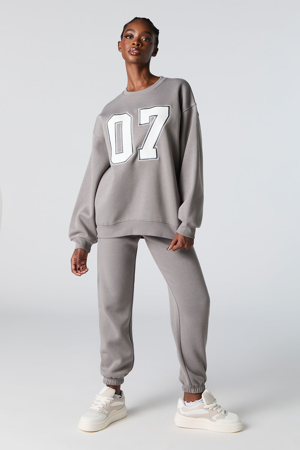 Oversized Graphic Fleece Sweatshirt Oversized Graphic Fleece Sweatshirt 28