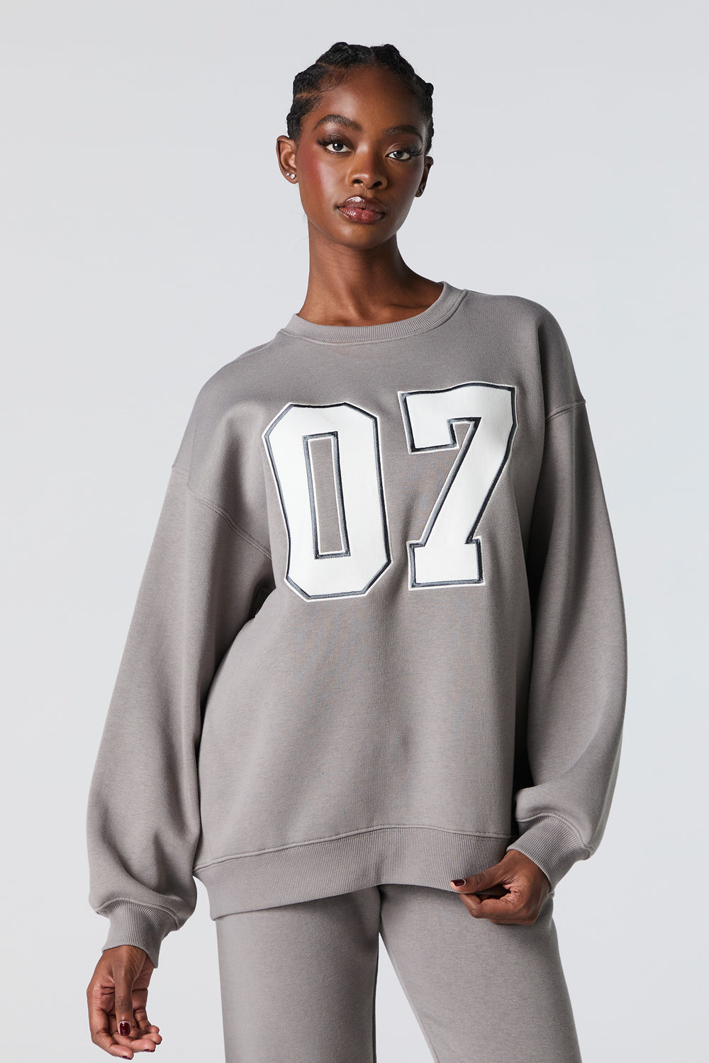 Oversized Graphic Fleece Sweatshirt Oversized Graphic Fleece Sweatshirt 26