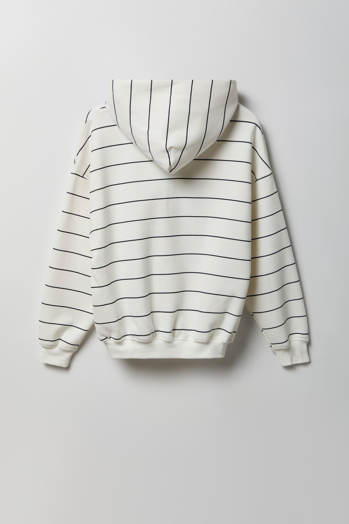 Alt View 5. Fleece Boxy Hoodie - Ivory