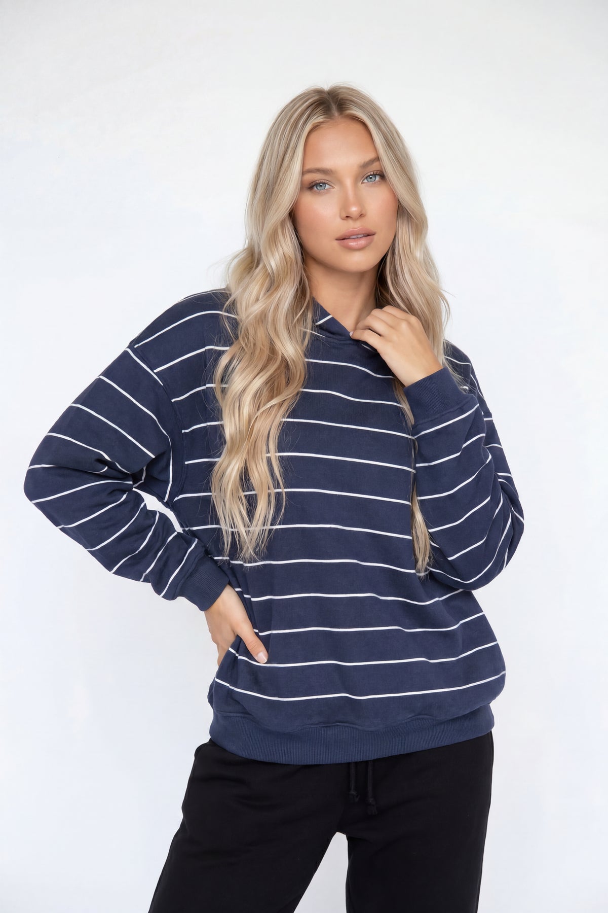 Fleece Boxy Hoodie - Multi