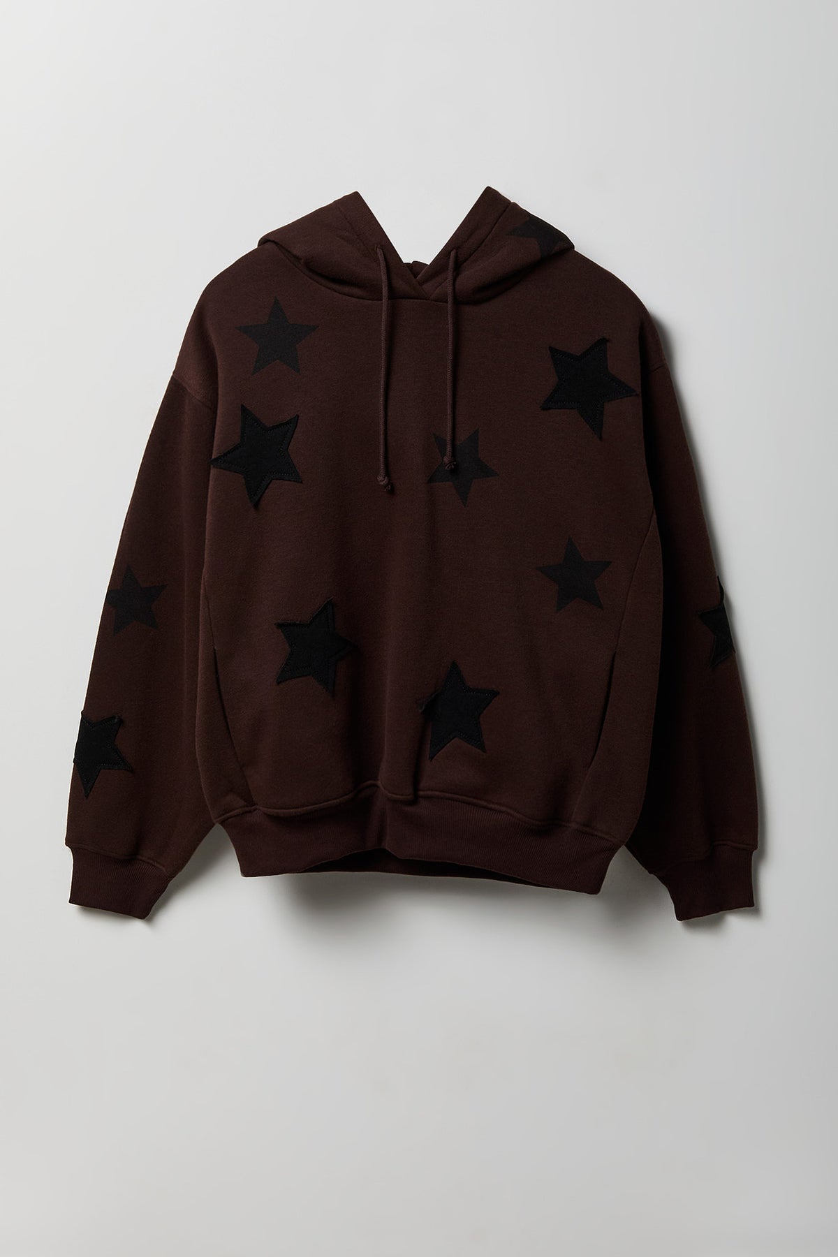 Alt View 11. Fleece Graphic Boxy Hoodie - Silver