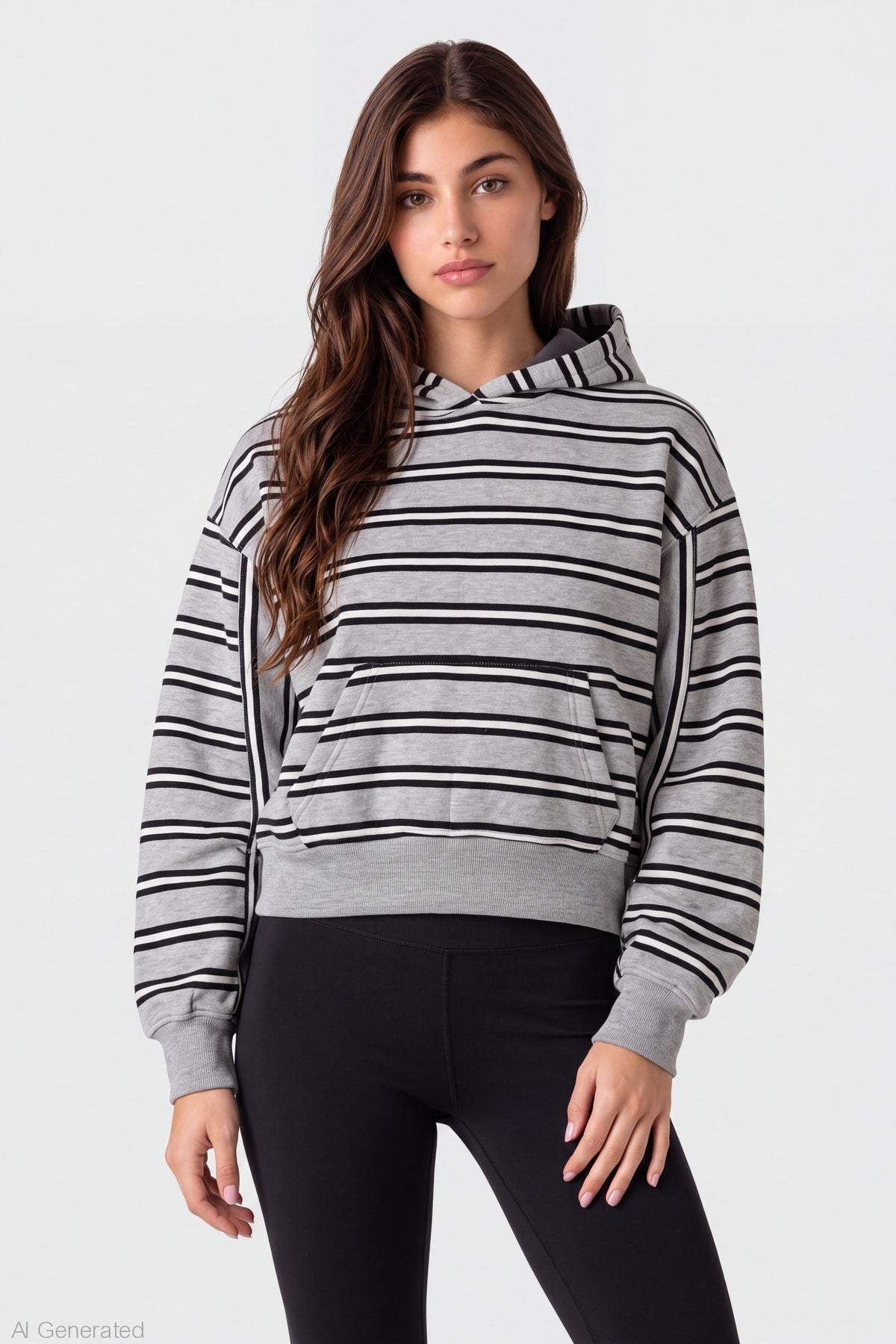 Luxe Fleece Boyfriend Hoodie - White