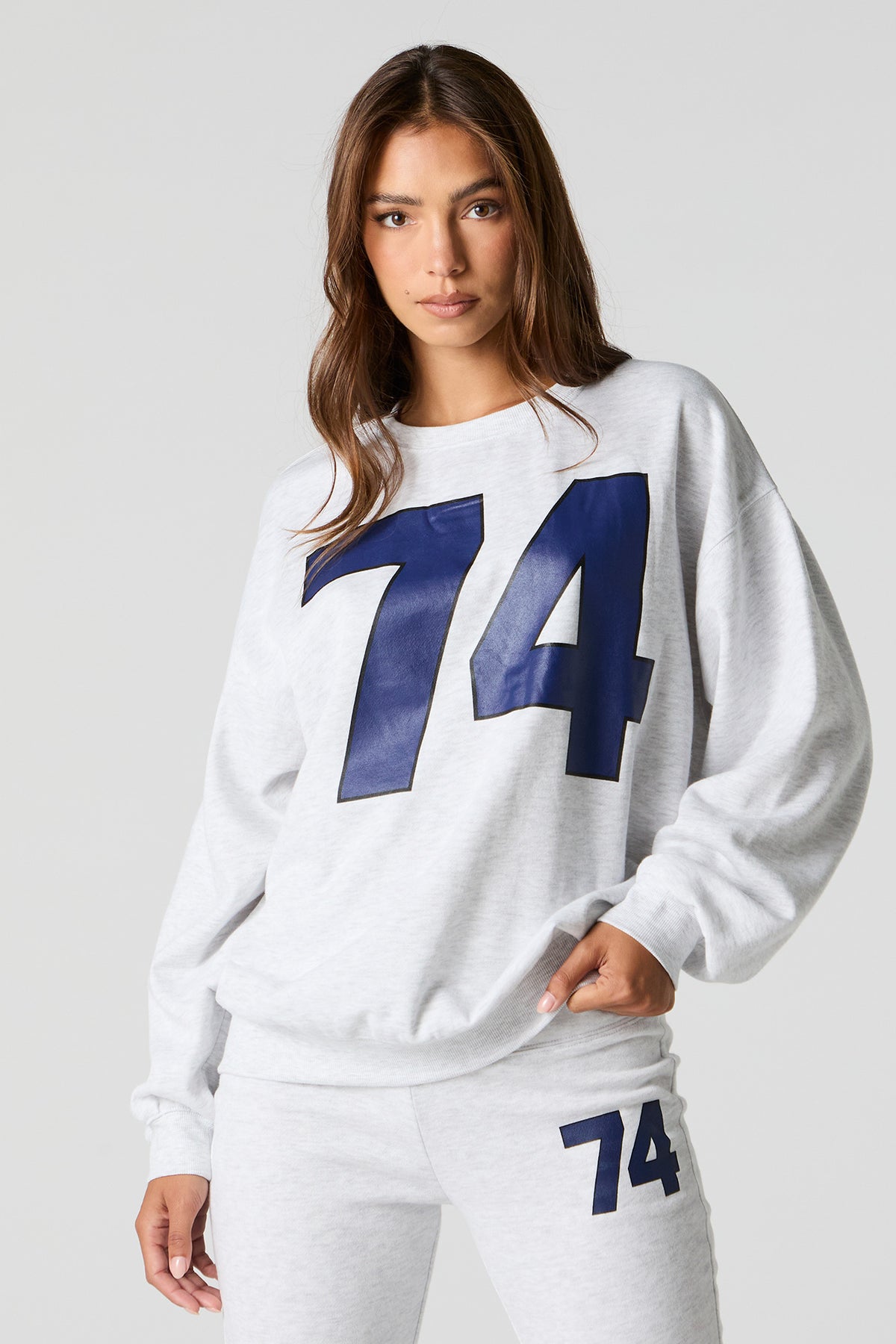 Graphic Fleece Sweatshirt