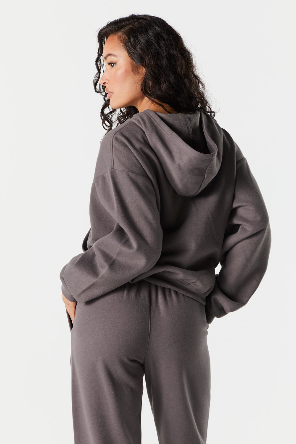 LA Embroidered Zip Up Varsity Hoodie LA Embroidered Zip Up Varsity Hoodie 2