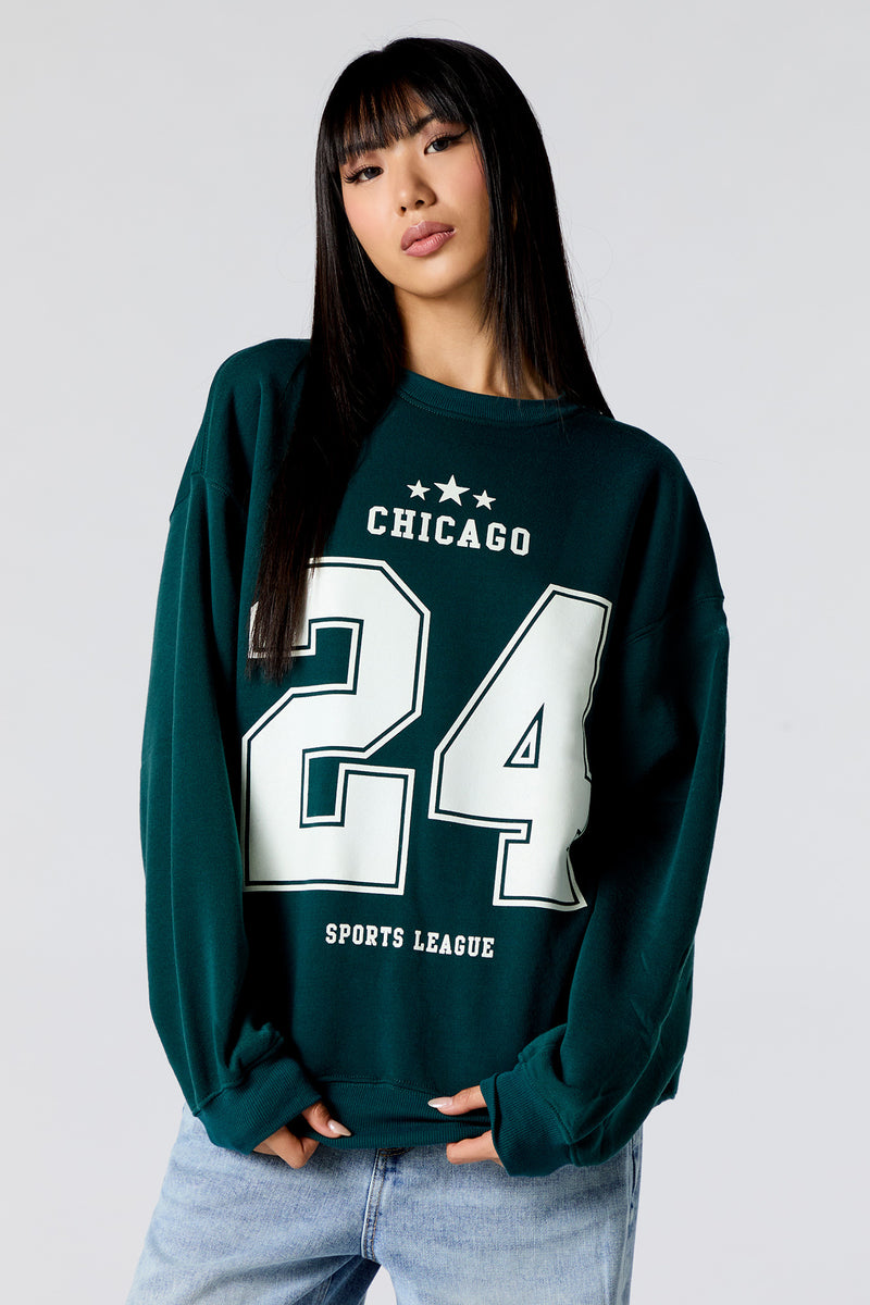 Chicago 24 Graphic Fleece Sweatshirt