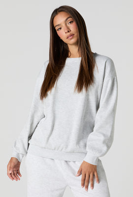 Oversized Soft Fleece Sweatshirt