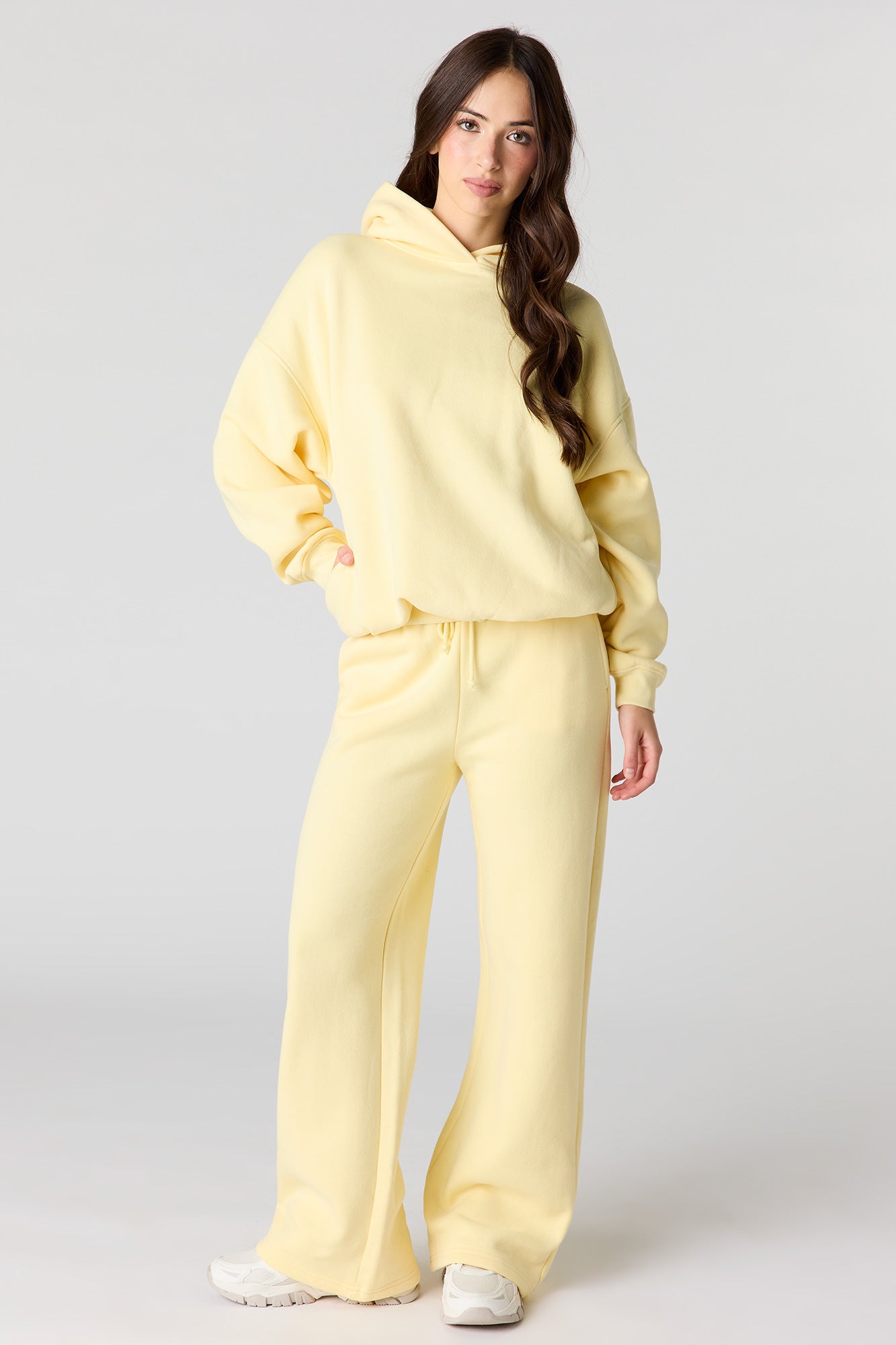 Luxe Fleece Boxy Hoodie – Charlotte Russe