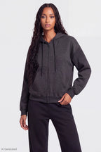 Fleece Boxy Zip Hoodie