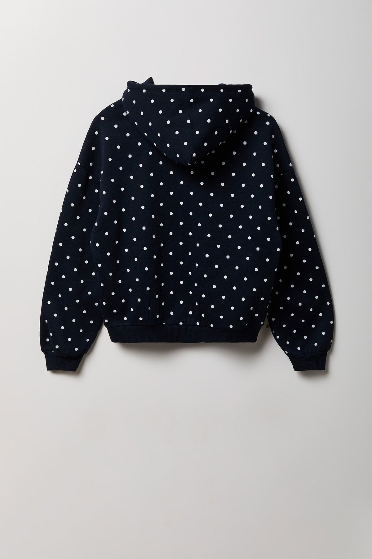 Alt View 10. Fleece Boxy Zip Hoodie - Ivory