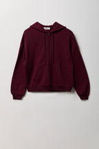 Fleece Boxy Zip Hoodie