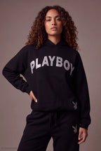 Playboy Fleece Boxy Hoodie