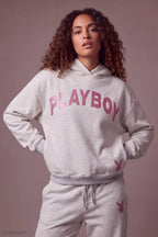 Playboy Fleece Boxy Hoodie