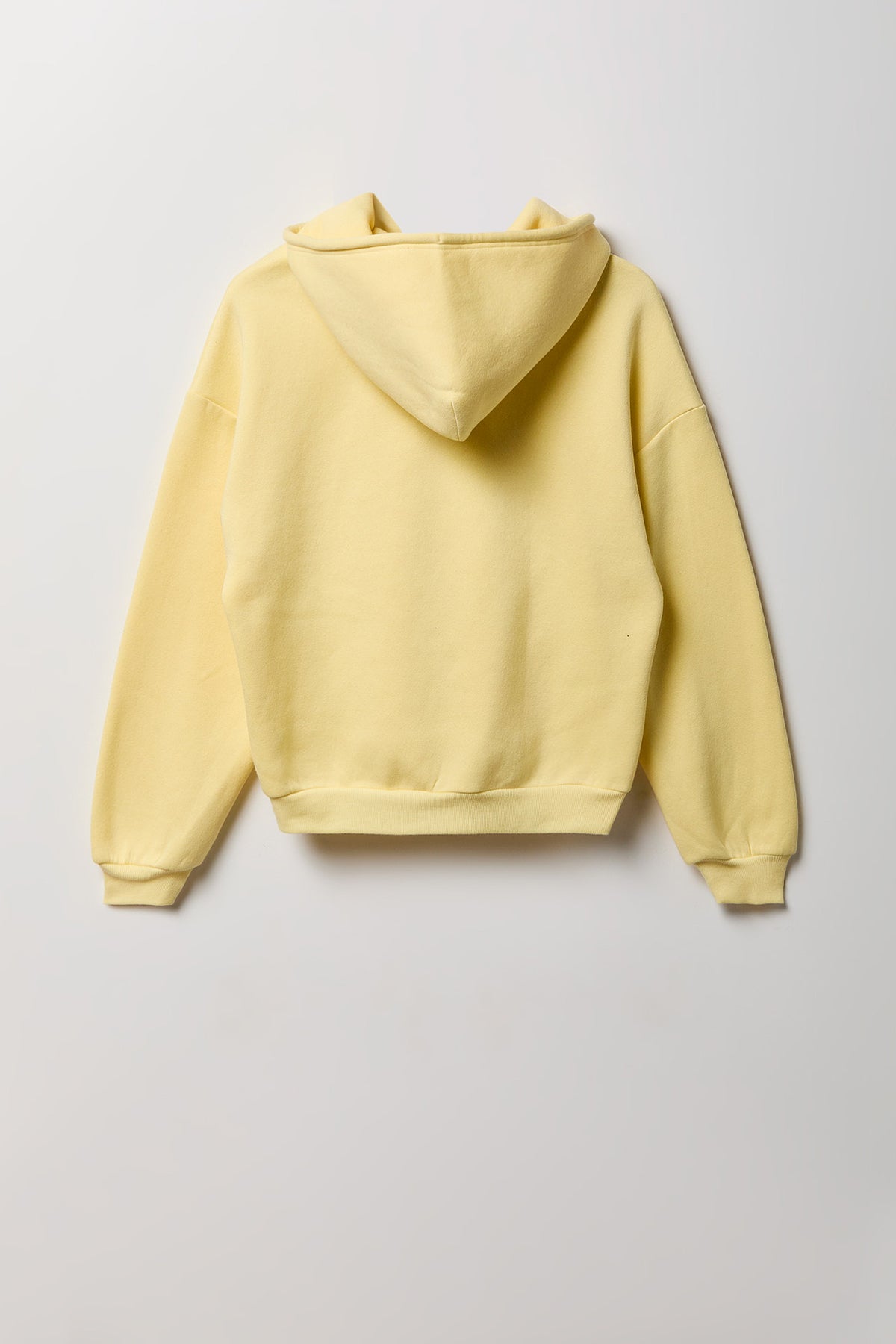 Alt View 2. Fleece Zip Hoodie - Yellow