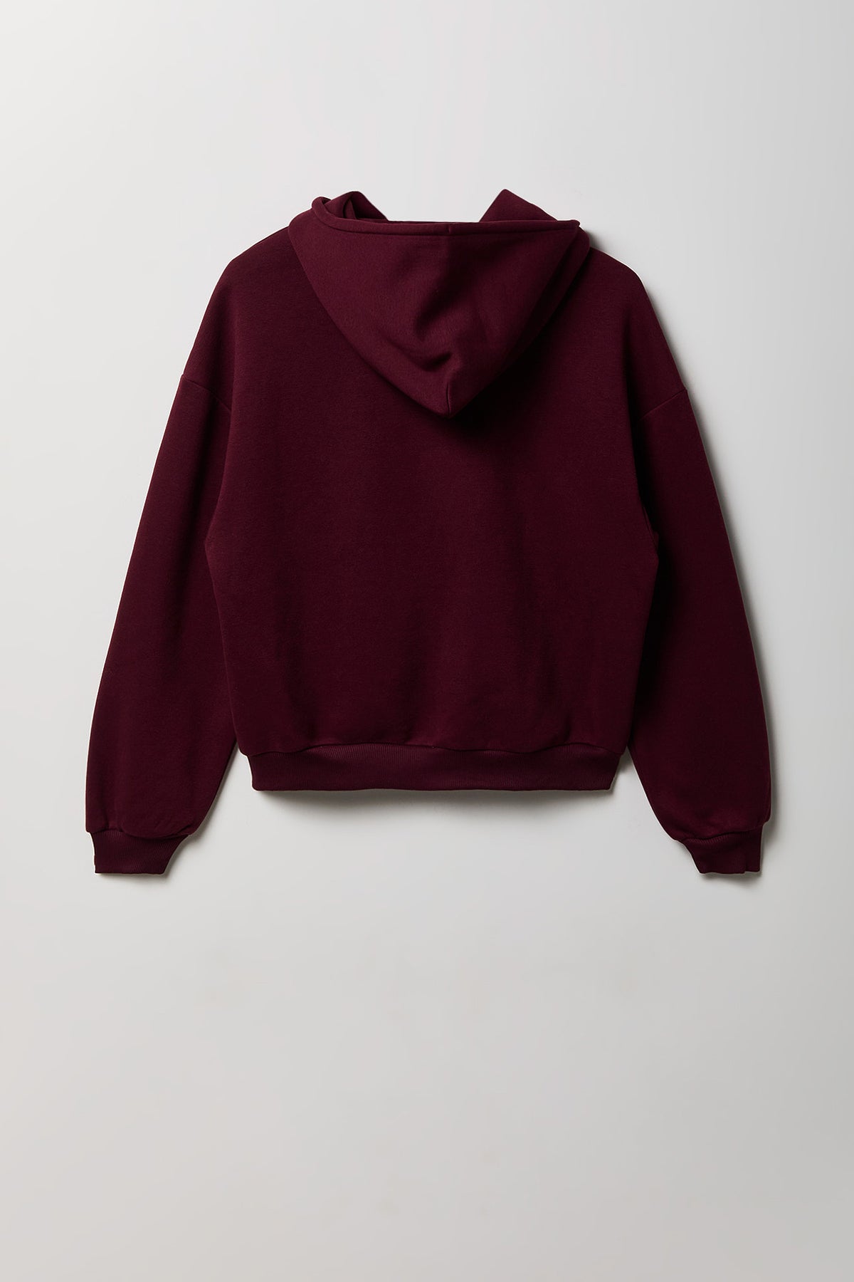 Alt View 8. Fleece Zip Hoodie - Light Grey