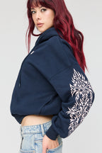 Luxe Fleece Favourite Graphic Zip Hoodie