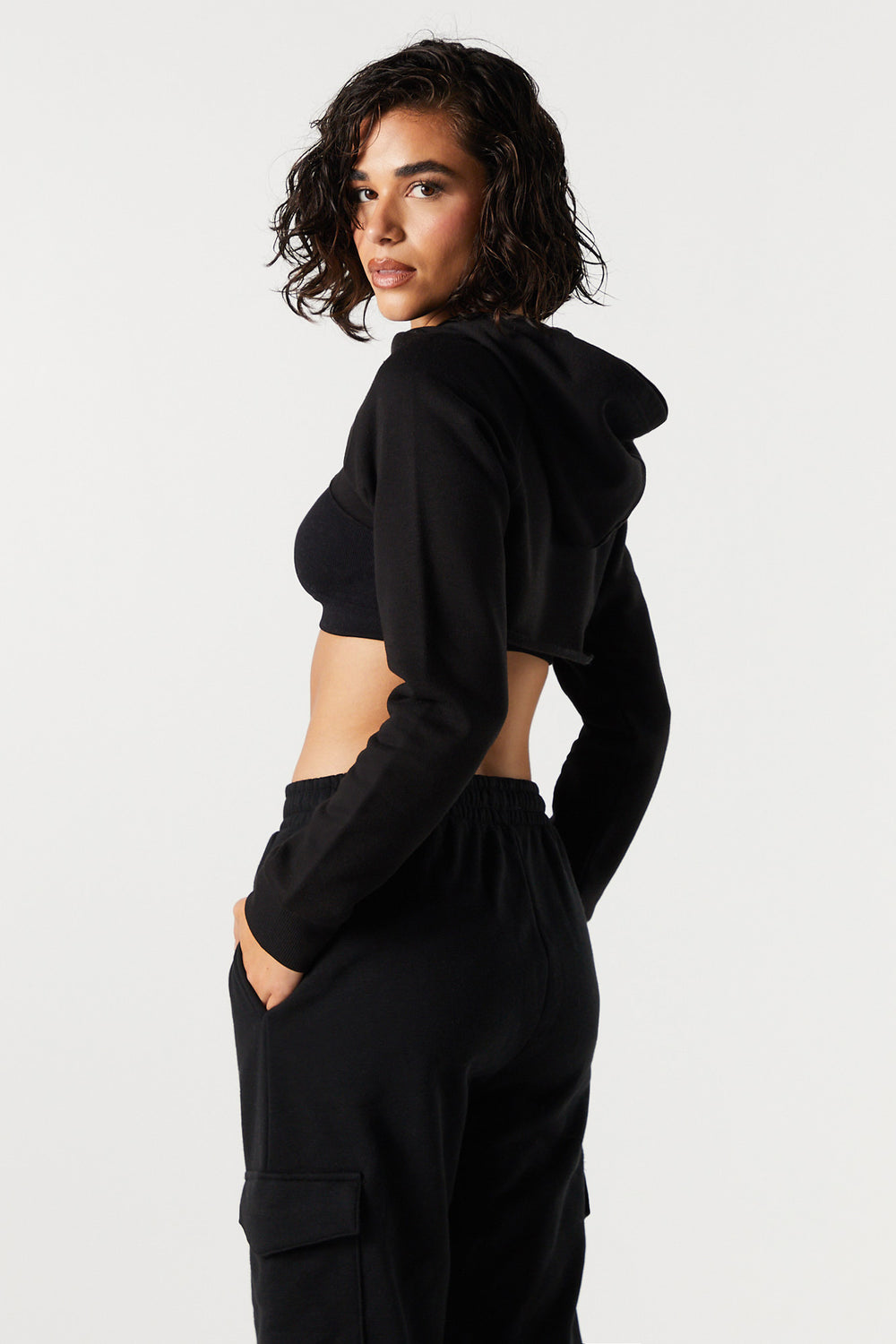 Fleece Ultra Cropped Hoodie Fleece Ultra Cropped Hoodie 5