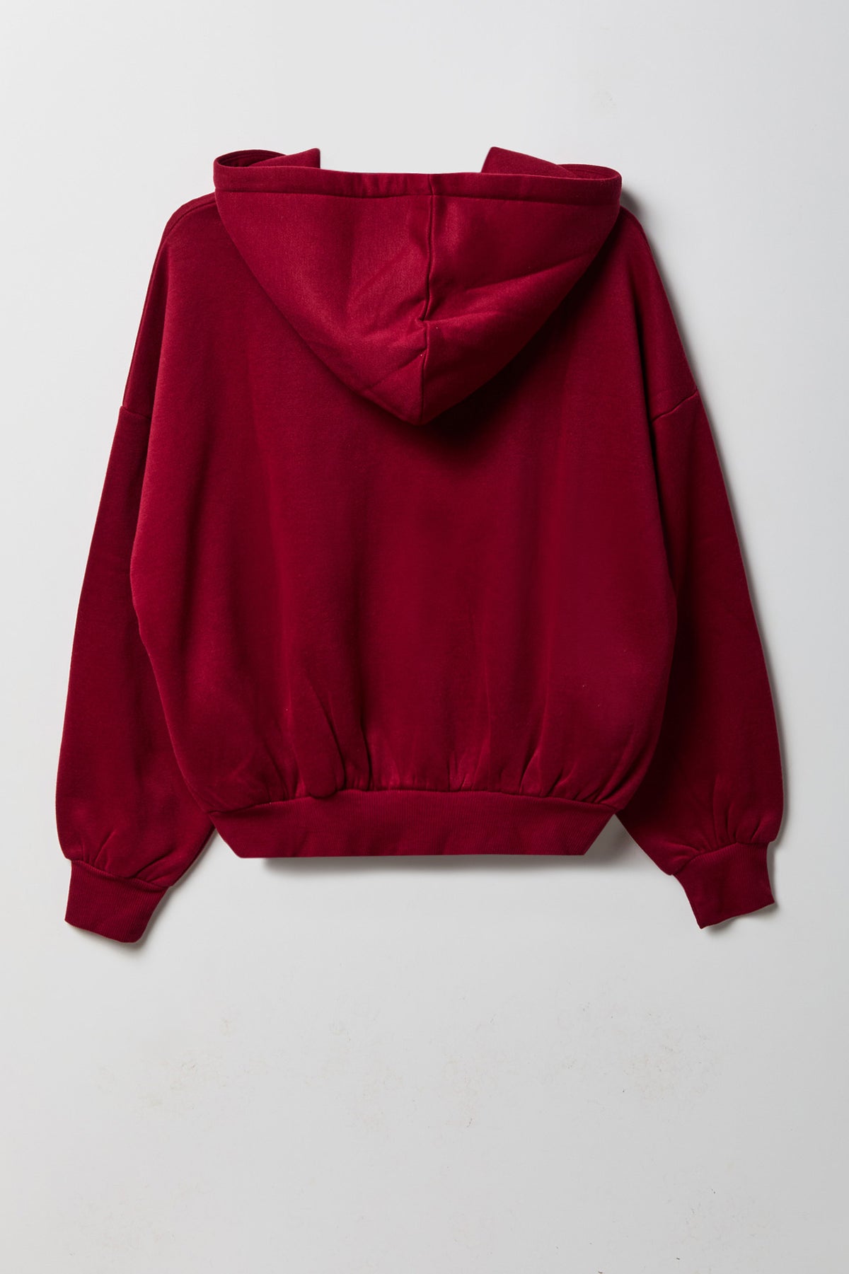 Alt View 24. Fleece Boxy Zip Hoodie - Light Pink