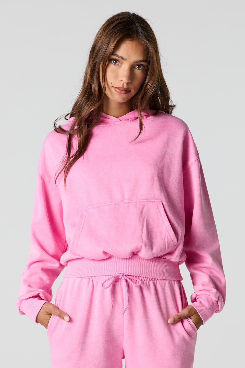 Washed Fleece Hoodie Washed Fleece Hoodie 1