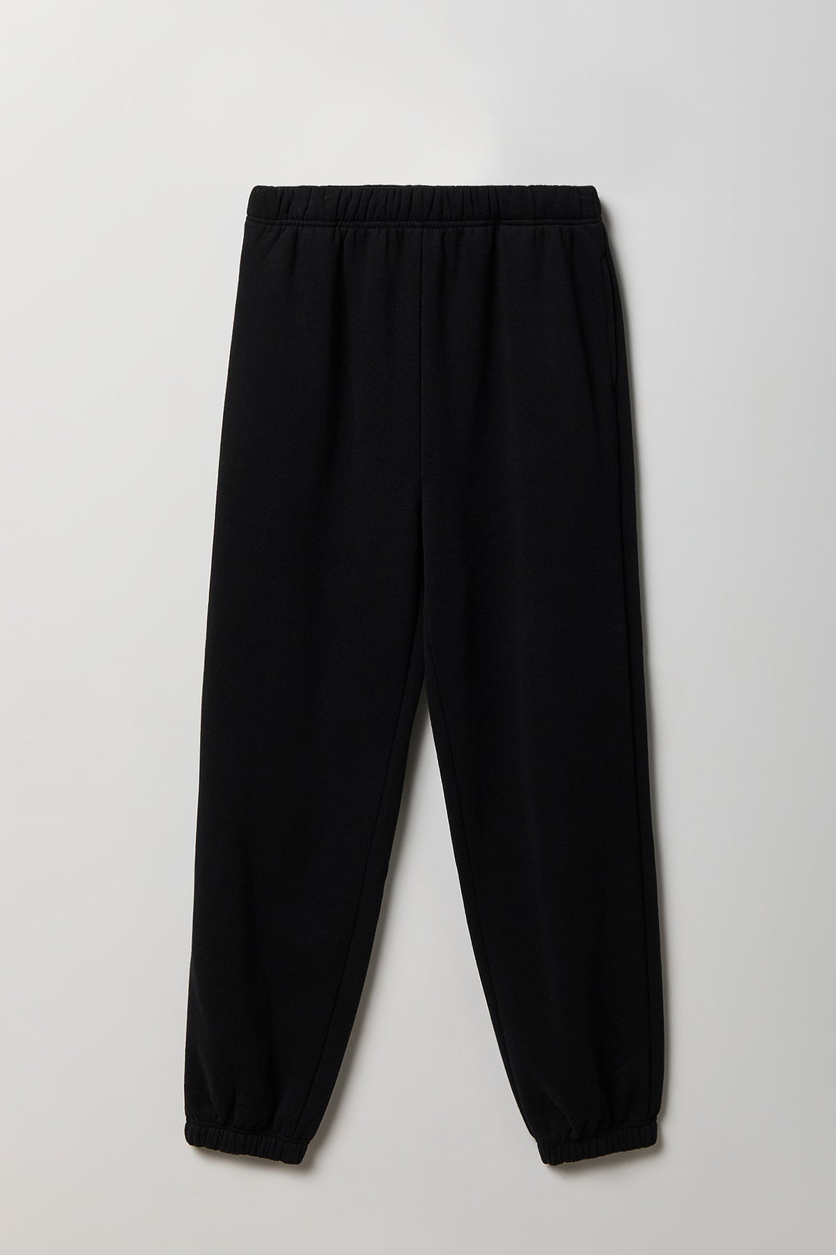 Alt View 3. Boyfriend Fleece Jogger - Black
