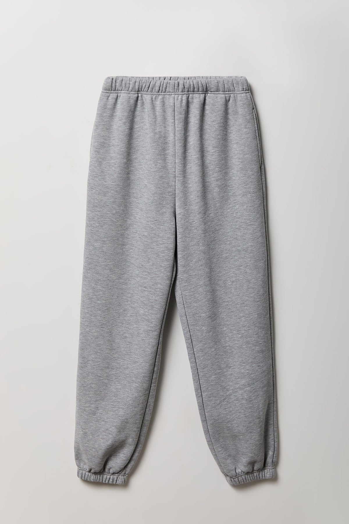 Alt View 4. Boyfriend Fleece Jogger - Heather Grey
