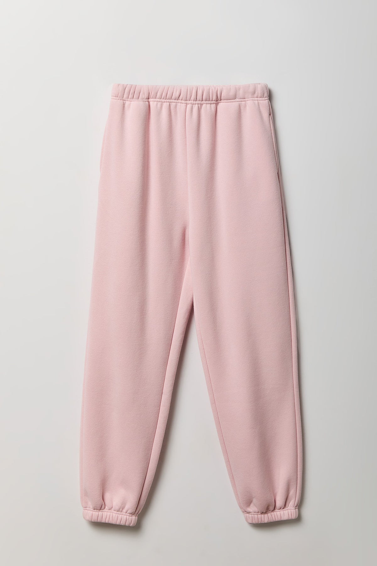 Alt View 4. Fleece Boyfriend Jogger - Light Pink
