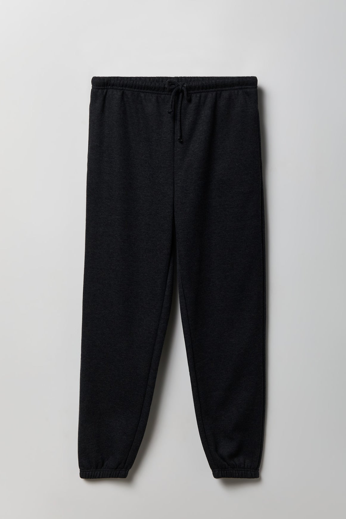 Alt View 4. Fleece Low Rise Slim Jogger - Charcoal