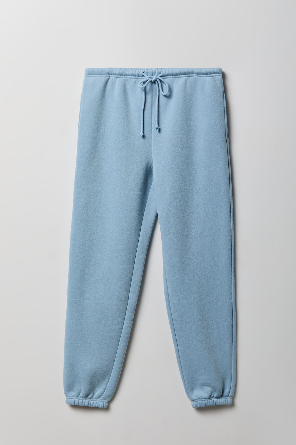 Alt View 4. Fleece Slim Jogger - Light Blue
