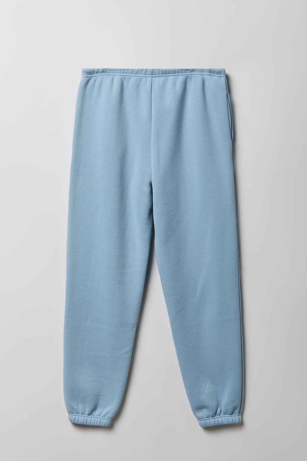 Alt View 5. Fleece Slim Jogger - Light Blue