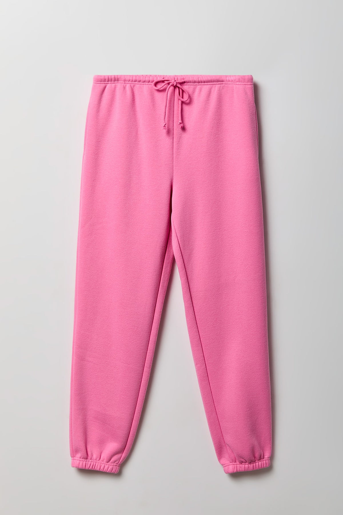 Alt View 4. Fleece Slim Jogger - Pink