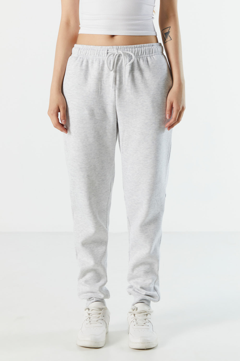 Fleece Ribbed Cuff Jogger Fleece Ribbed Cuff Jogger 17