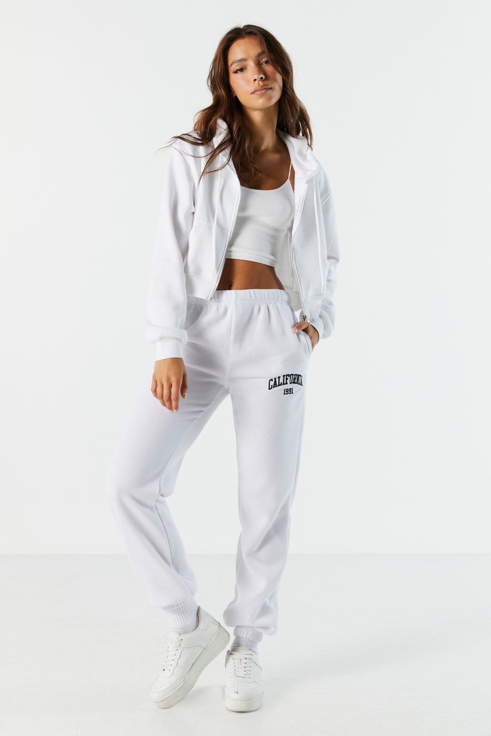 California Embroidered Fleece Jogger California Embroidered Fleece Jogger 1
