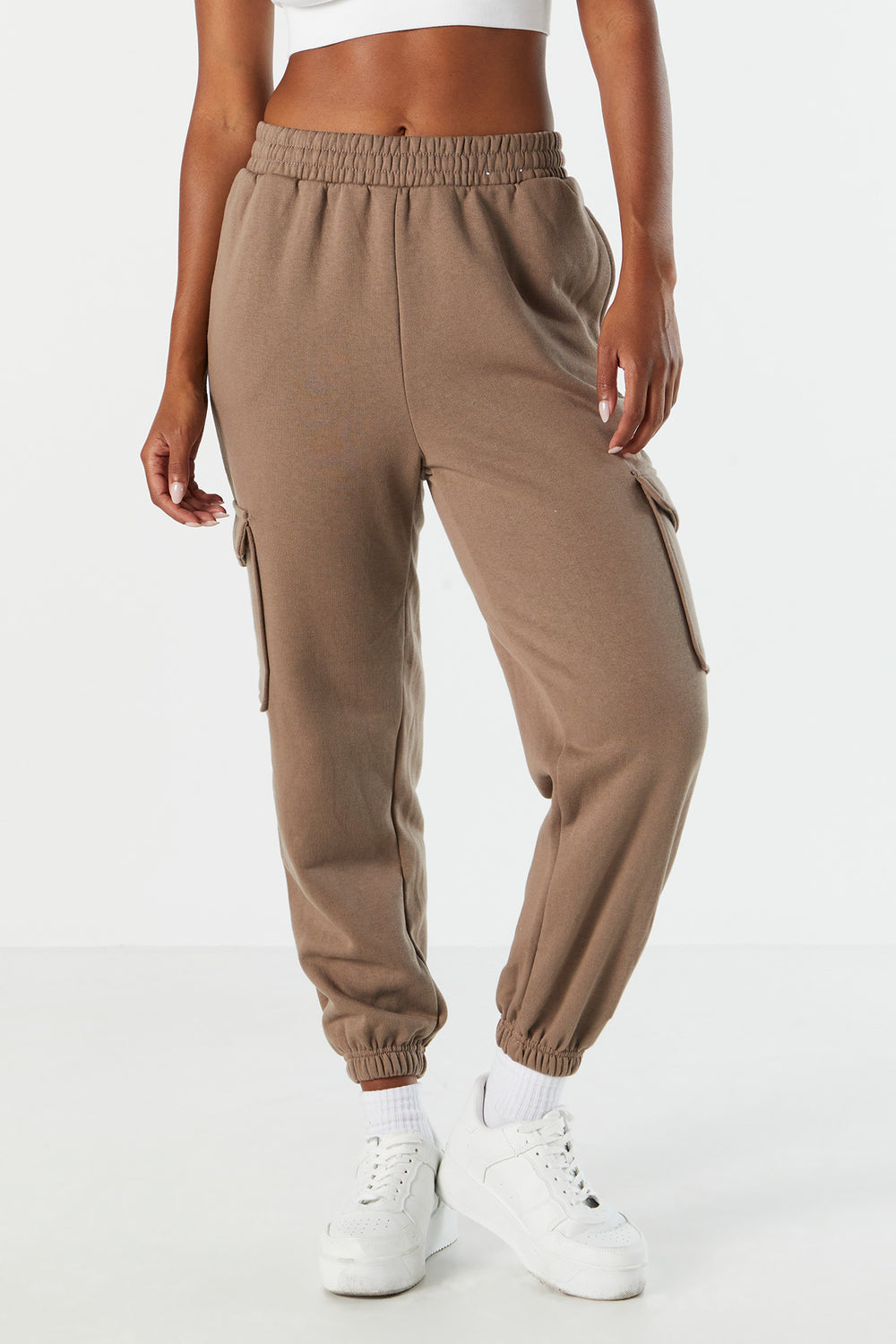 Solid Fleece Cargo Jogger Solid Fleece Cargo Jogger 19
