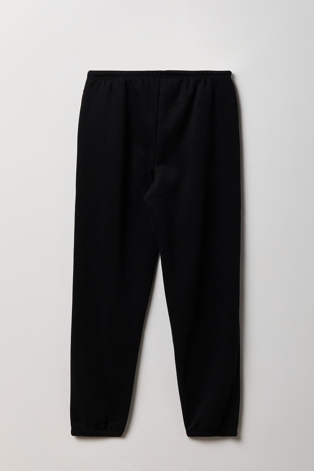 Alt View 2. Fleece Low Rise Slim Fit Jogger - Black